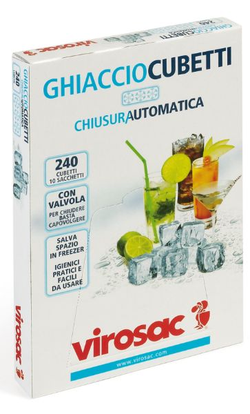 virosac sacchetti per ghiaccio x 10 pz