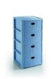 cassettiera eleg-4 cass-blu avio 30403
