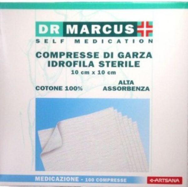 dr-marcus compresse 10x10 x 100-83514