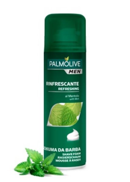 Palmolive Schiuma da barba spray rinfrescante al mentolo da 300 ml