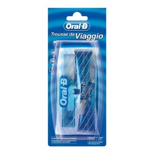 Spazzolino da denti da viaggio + dentifricio Oral-B