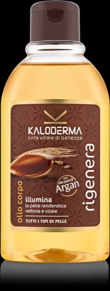 Olio corpo Rigenera all'Argan Kaloderma - 300 ml