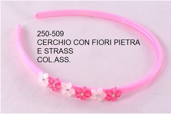 Immagine di CERCHIO CM 0.5 FIORI E STRASS CS 250-509