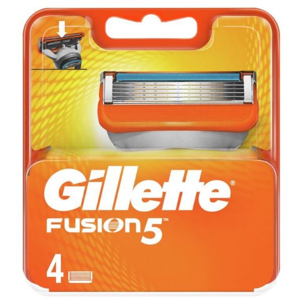 Gillette Fusion5 Manual lame ricambi x 4