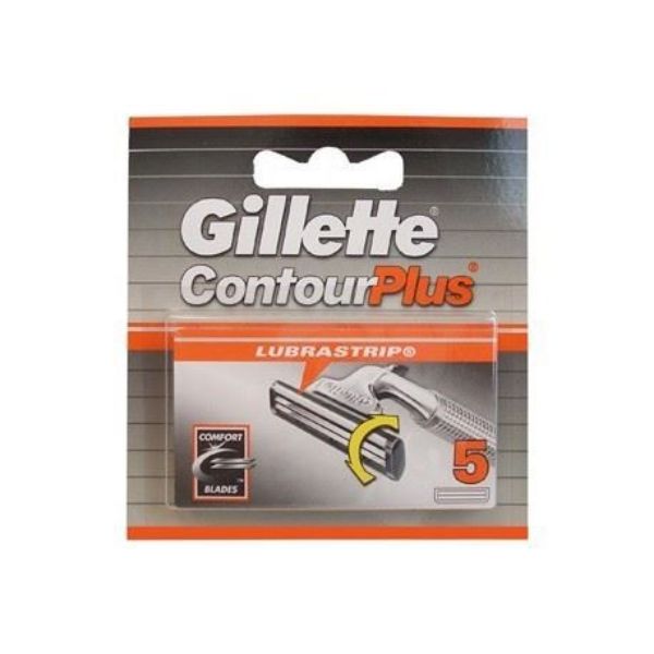 Gillette ContourPlus lame ricambi x 5