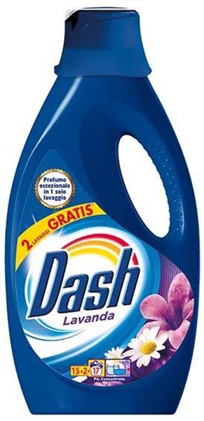 Picture of DASH LAVENDER LIQUID LAUNDRY 2 IN 1 15+2 W.  