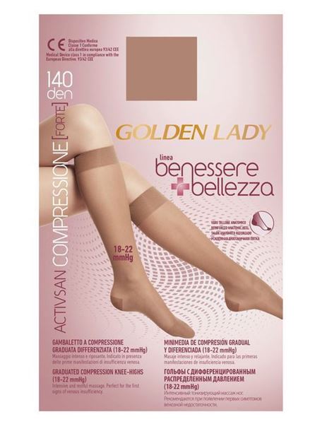 Picture of GOLDEN LADY BENESSERE GAMBALETTO 140 D NERO M-L