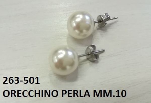 Picture of ORECCHINI PERLA MM.10 6PZ