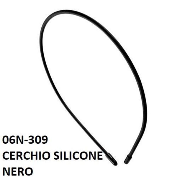 Picture of CERCHIETTO SILICONE NERO 069-309