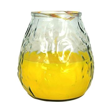 Kit mini candele alla citronella ø cm 3,6x1,7h - confezione 25 pezzi