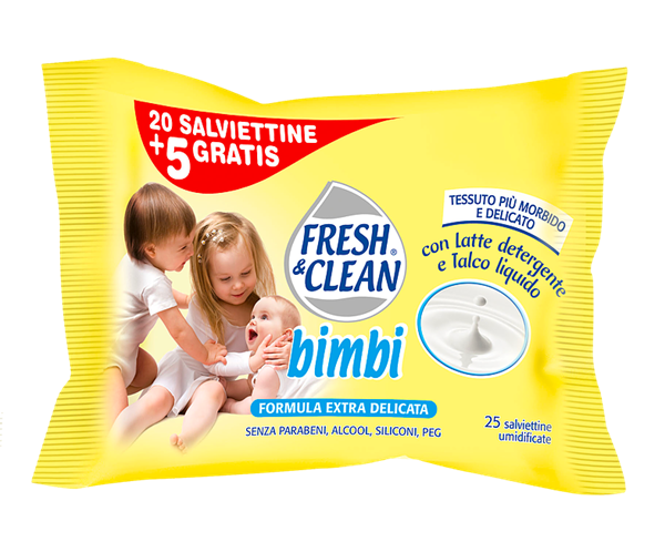 Picture of FRESH & CLEAN SALVIETTE BABY X 20+5