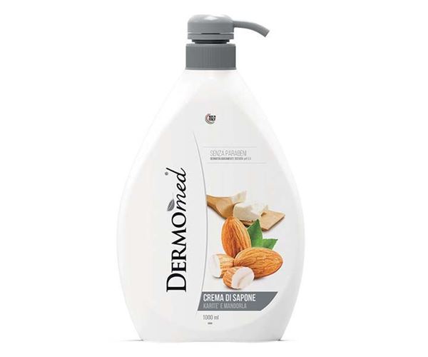 Immagine di DERMOMED SAPONE LIQUIDO DOSATORE ML 1000 KARITE' & MANDORLA