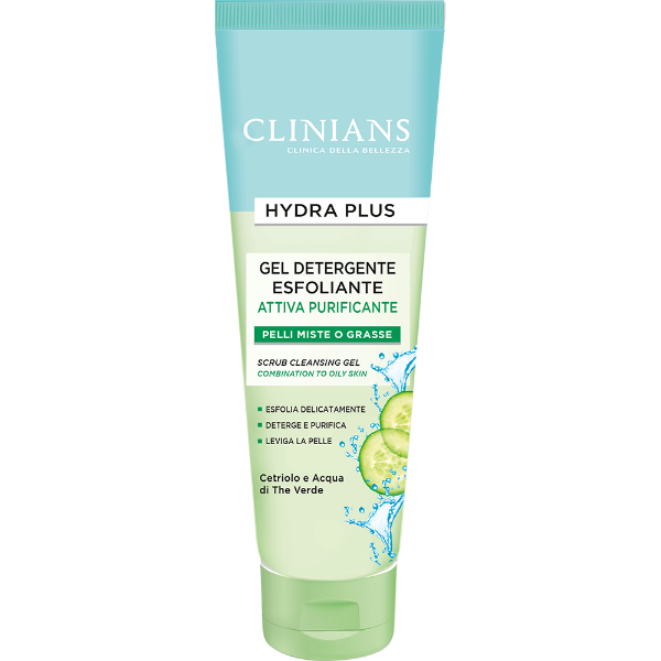 Immagine di CLINIANS HYDRA PLUS GEL DETERGENTE ESFOLIANTE 