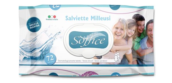 Picture of SOFFICE SALVIETTE MILLEUSI X 72 RINFRESCANTI