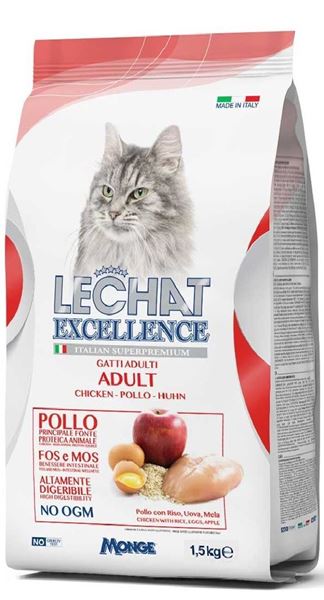 Immagine di LECHAT EXCELLENCE GATTO CROCCHETTE KG 1,5 POLLO ADULT