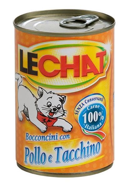 Picture of LECHAT CAT BOCCONI POLLO TACCHINO GR 720 