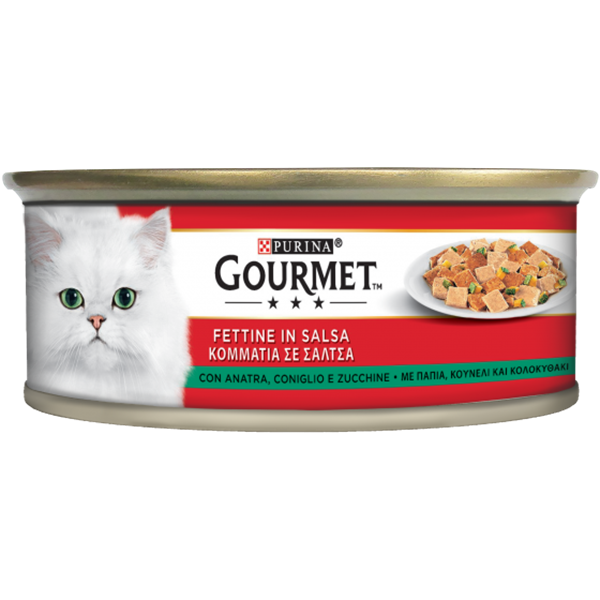 Picture of FRISKIES GOURMET G 195 ANATRA CONIGLIO & ZUCCHINE