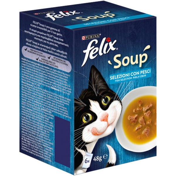 Immagine di FELIX SOUP SELEZIONE DELIZIOSE X 6 BUSTE PESCE