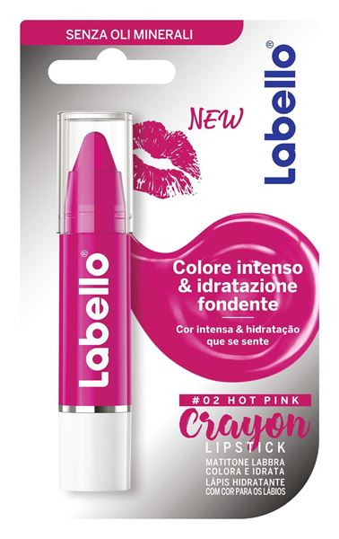 Picture of LABELLO BURROC CRAYON HOT PINK 85085
