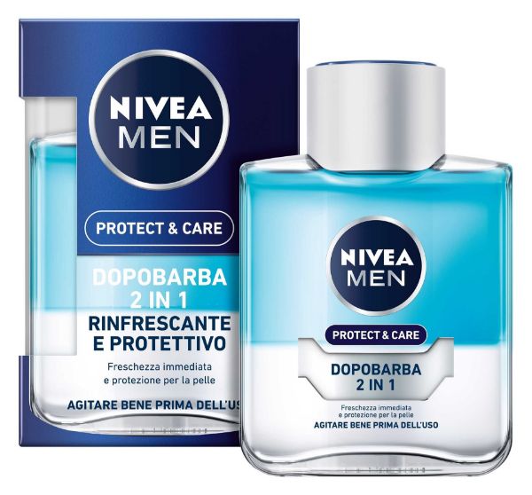 Nivea men dopobarba 2 in 1 rinfrescante e protettivo