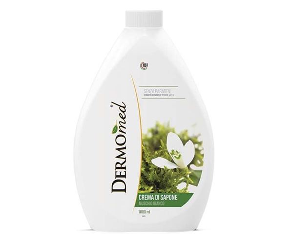 Picture of DERMOMED SAPONE LISUIDO RICARICA ML 1000 MUSCHIO BIANCO