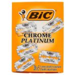 Bic lama Chrome Platinum x 5 pz box da 20 pz
