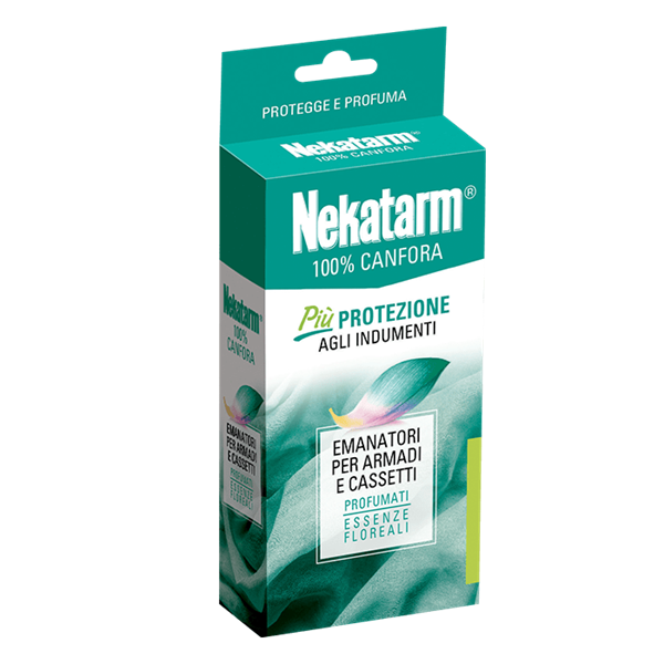 Nekatarm 100% Canfora Antitarme Emanatore profumato con funzione antitarme
