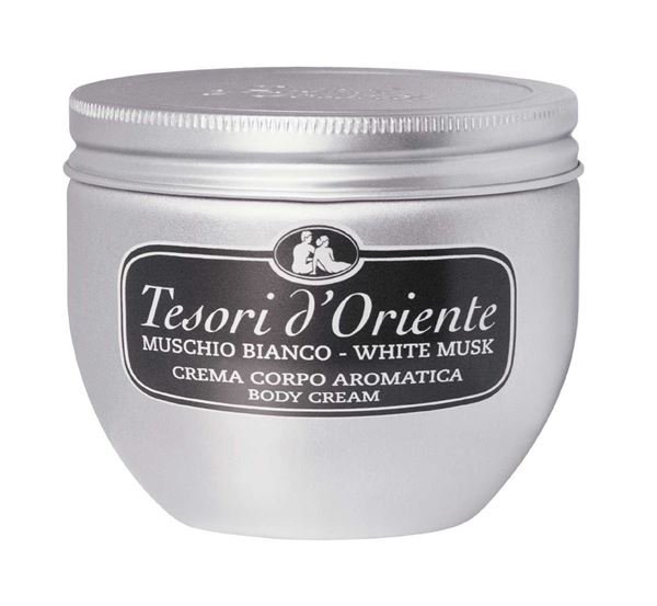 Crema corpo Muschio Bianco da 300 ml - Tesori d'Oriente