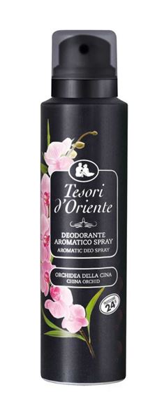 Deodorante Spray all'Orchidea della Cina da 150 ml - Tesori d'Oriente