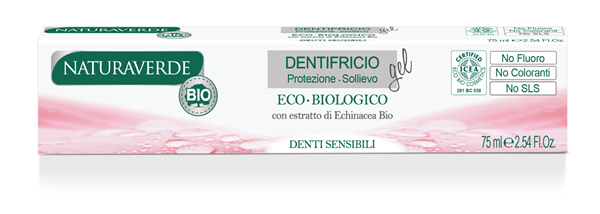 Immagine di NATURAVERDE BIO DENTIFRICIO DENTI SENSIBILI ML 75