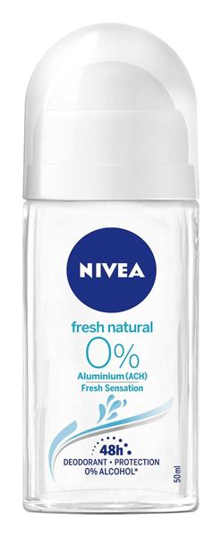 Picture of NIVEA DEODORANTE ROLL ON FRESH NATURAL ML 50