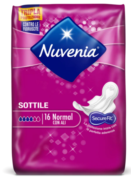 Picture of NUVENIA 560 ASSORB.SOTTILE ALI NORMAL X 16