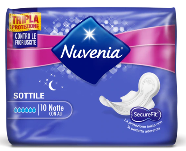 Picture of NUVENIA 609 ASSORB.SOTTILE ALI NOTTE X 10