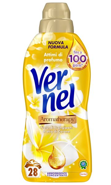 Immagine di VERNEL AMMORBIDENTE CONCENTRATO ML 700 FIORE DI FRANGIPANI & OLIO DI COTONE