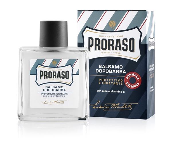 Proraso balsamo dopobarba protettivo e idratante blu da 100 ml