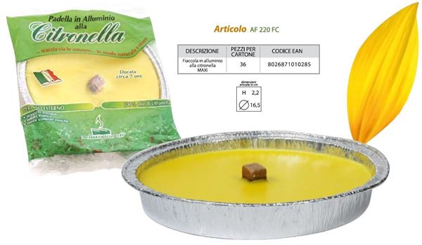 Immagine di CITRONELLA ALLUMIN 3260 7H DIAM 16,5