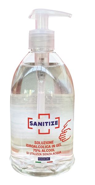 Picture of GEL MANI IGIENIZZANTE SANITIZE ML 500 DISPENSER SOL.ALC.75 %