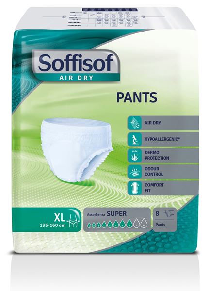Picture of SOFFISOF ASSORBENTI PANTS ADULTI XL X 8