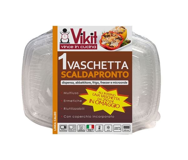 Immagine di VASCHETTA FRIGO FREEZER & MICROONDE MAXI 8 PORZIONI X 1