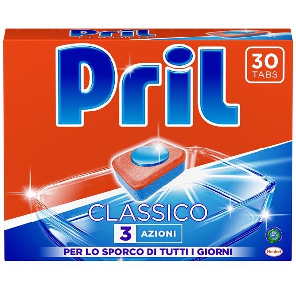 Picture of PRIL DISHWASHER TABS HYGIENE-BICARBONATE X 30