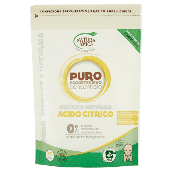 Immagine di NATURA AMICA ACIDO CITRICO 20 DOSI BUSTA 250 G