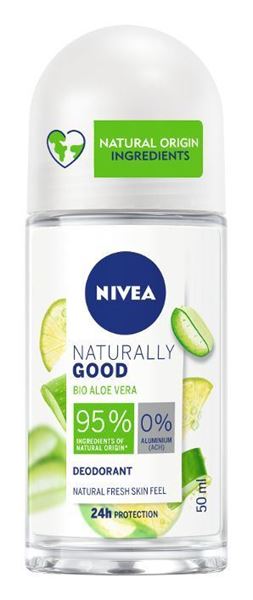 Picture of NIVEA DEOD ROLL ON GOOD NATURAL  ALOE ML.50 83496