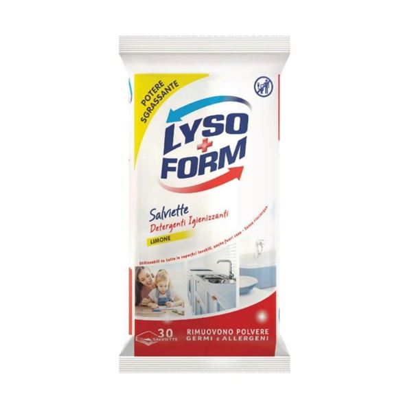 Picture of LYSOFORM SALVIETTE DETERGENTI IGENIZZANTI X 30