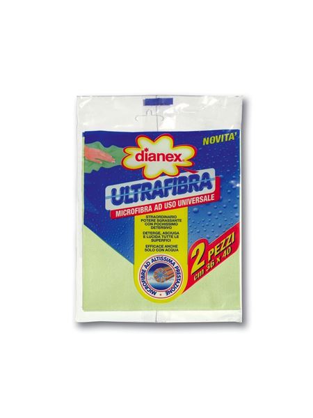 Immagine di DIANEX PANNO ULTRAFIBRA X 2 PZ.ART.11192