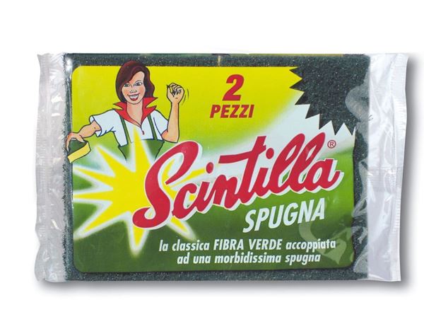 Picture of SCINTILLA SPUGNA+FIBRA VERDE X 2 A.10352