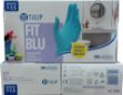 Immagine di TULIP GUANTI NITRILE 100 AZZURRI MEDI 7/7,5