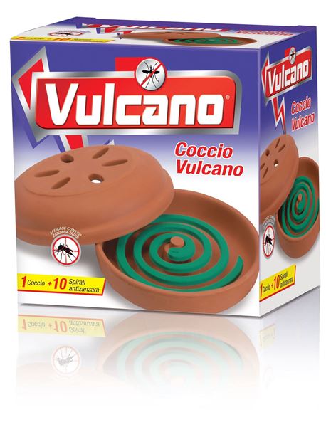 Picture of VULCANO INSET.COCCIO TERRACOTA+10 SPIRALI A.10580