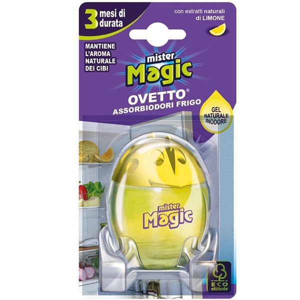 Immagine di MISTER MAGIC OVETTO ASSORBIODORI FRIGO LIMONE