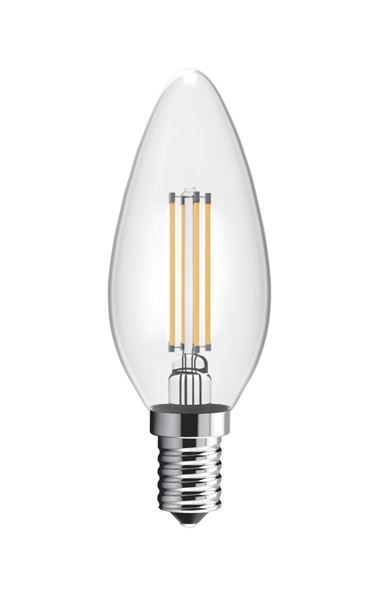 Immagine di LAMPADA LED OLIVA FILAMENT E14 6/40 A.18026