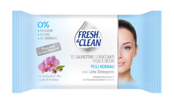 Immagine di FRESH & CLEAN SALVIETTE STRUCCANTI X 12